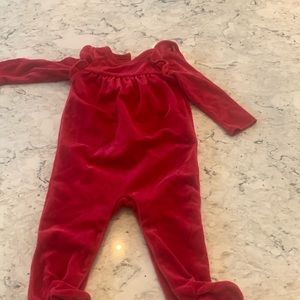 Baby girl Ralph Lauren Christmas jumpsuit